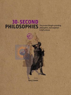 cover image of 30-Second Philosophies